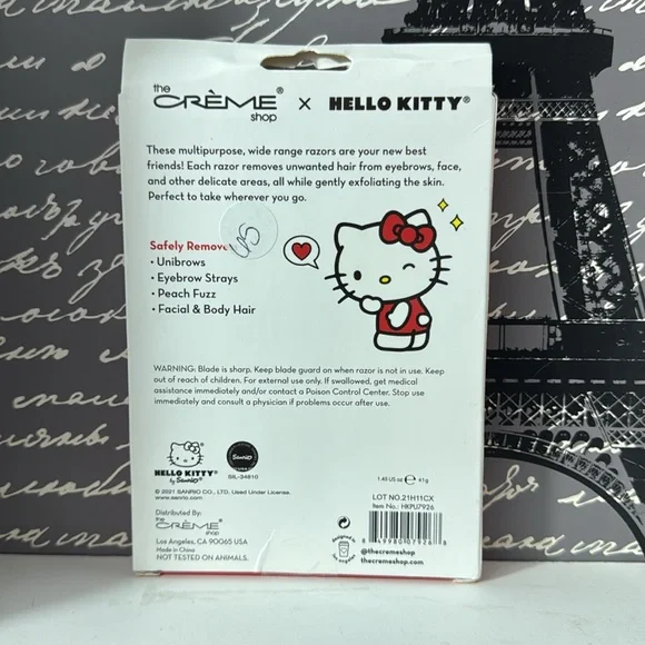 The Creme Shop x Hello Kitty Prepped Up Dermaplane & Sculpt set of 3 - Picture 2 of 2
